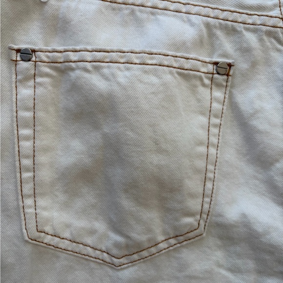 TWP Women's Pony Boy White Straight Leg Jeans - Picture 5 of 10